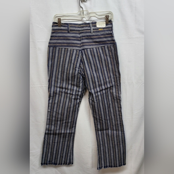 Vintage NWT 60s/70s Big Yank Stripped Fringe Jeans Size 29 - Picture 2 of 10